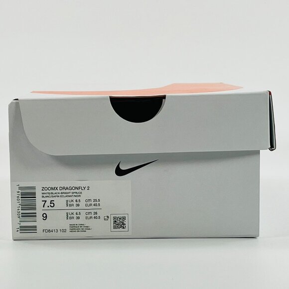Nike ZoomX Dragonfly 2 'White Spruce Electric' FD8413-102 Track Multi Size - Picture 14 of 16